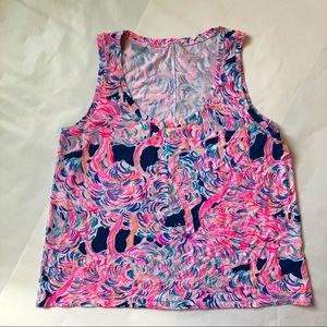 Lily Pulitzer Pocket Tank
